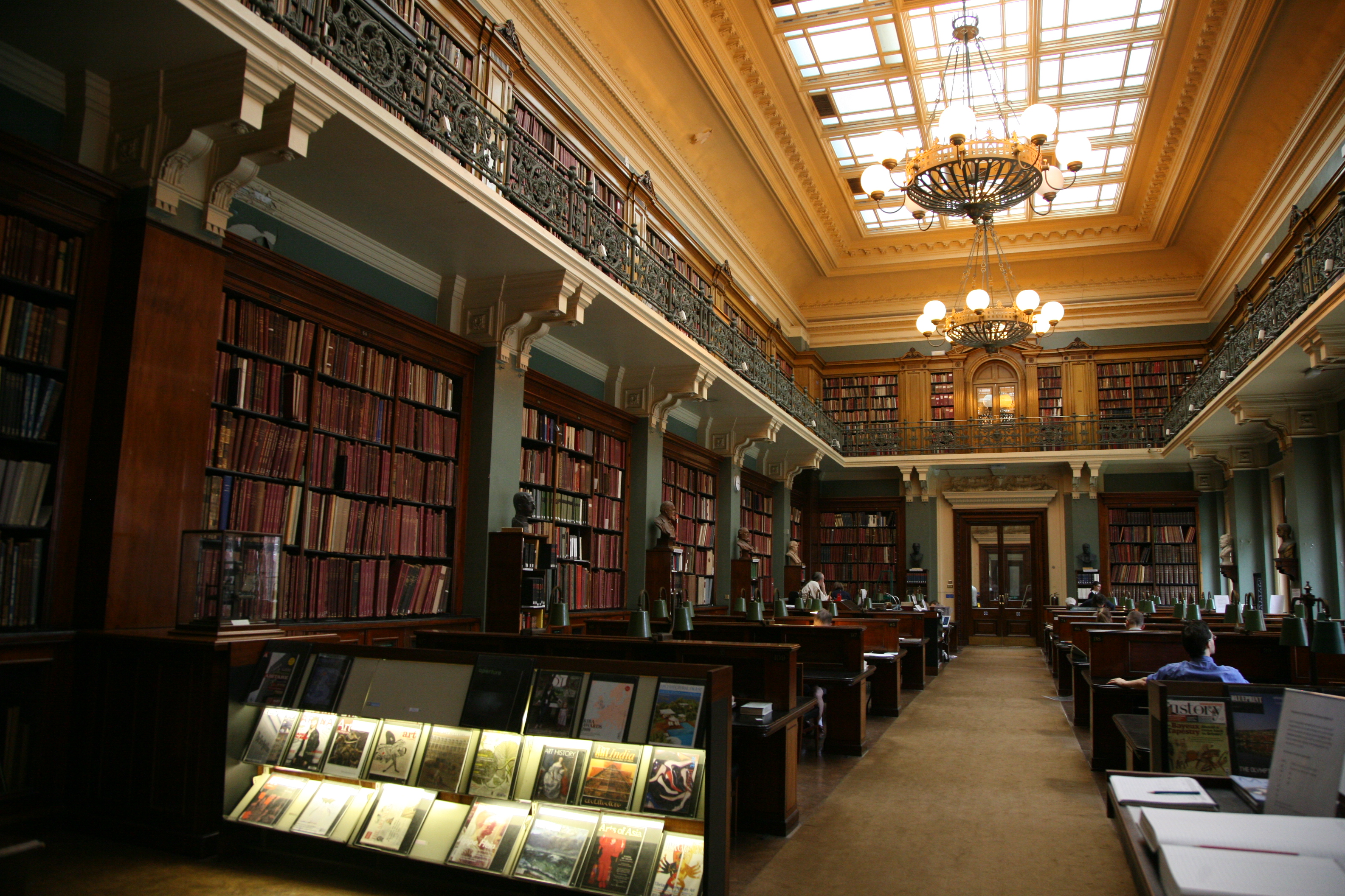 The London Library inside